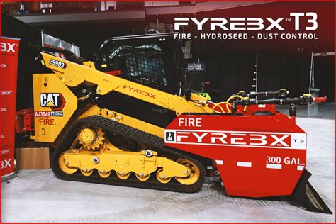 fire suppression system for skid steer|fyrebx skid steer attachment.